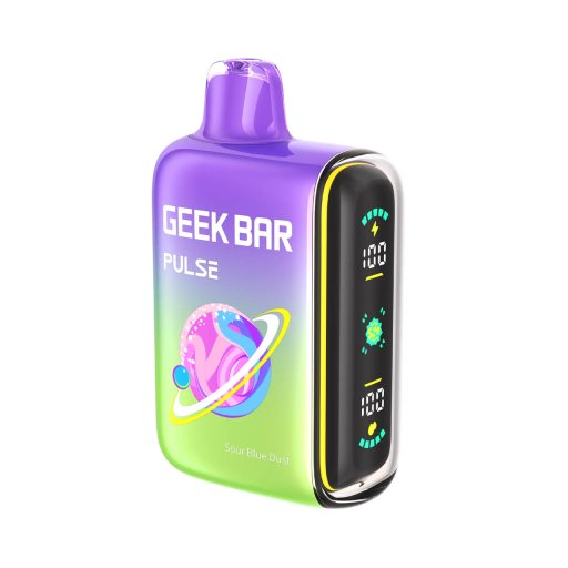 Geek Bar Pulse Mode Disposable Vape 5% 15000 Puffs (Sour Blue Dust)